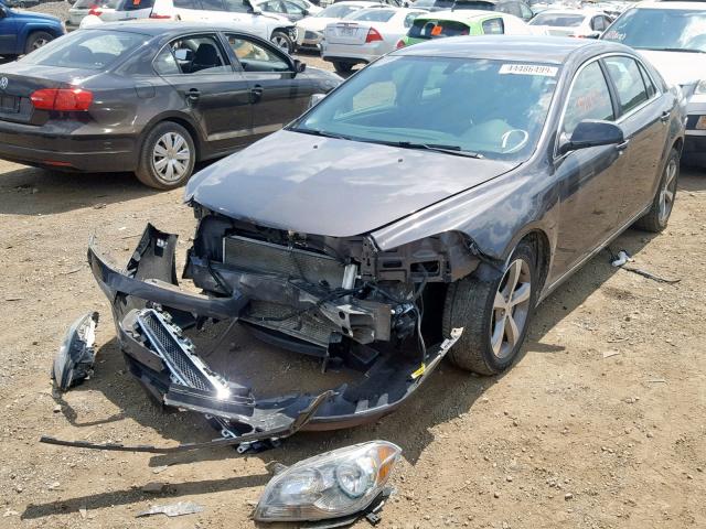 1G1ZC5EU7BF120037 - 2011 CHEVROLET MALIBU 1LT 石墨色 照片 2