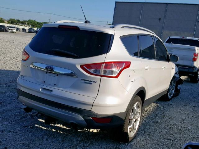 1FMCU9J95EUC50574 - 2014 FORD ESCAPE TIT WHITE photo 4