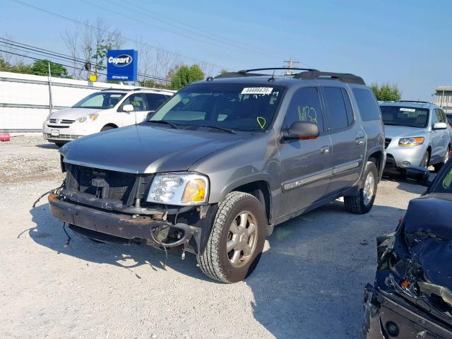 1GKET16S056207119 - 2005 GMC ENVOY XL GRAY photo 2