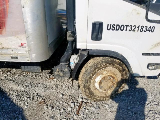 54DC4W1B3DS803220 - 2013 ISUZU NPR HD WHITE photo 6