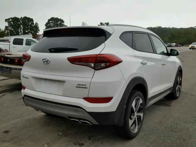 KM8J33AL4JU766731 - 2018 HYUNDAI TUCSON LIM WHITE photo 4