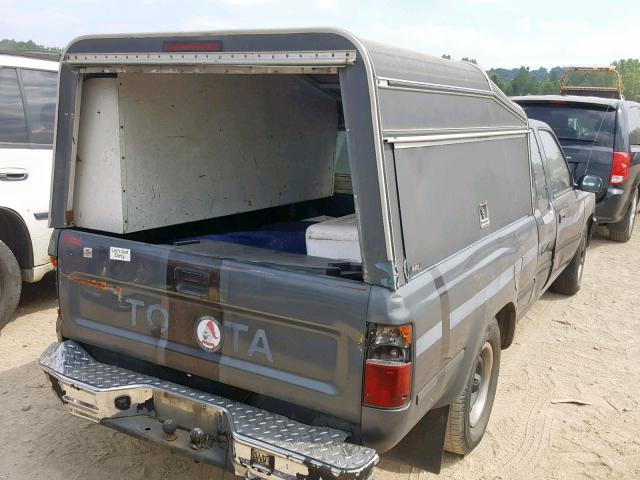 JT4RN93PXM5045770 - 1991 TOYOTA PICKUP 1/2 GRAY photo 4