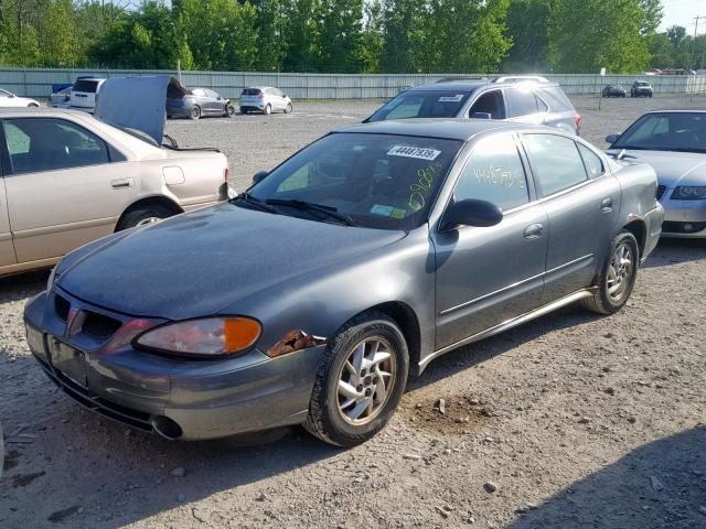1G2NF52EX4M615278 - 2004 PONTIAC GRAND AM S GRAY photo 2