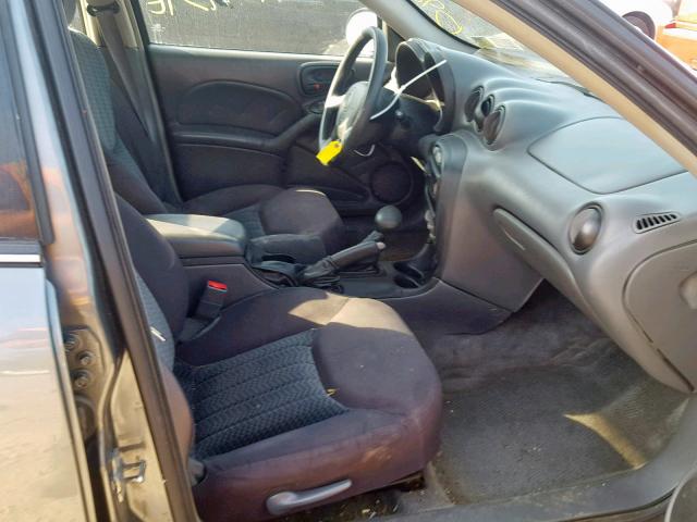 1G2NF52EX4M615278 - 2004 PONTIAC GRAND AM S GRAY photo 5