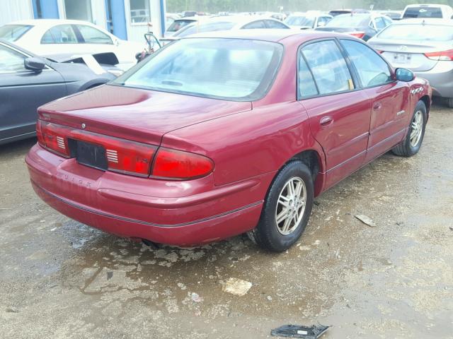 2G4WB52K831192207 - 2003 BUICK REGAL LS MAROON photo 4