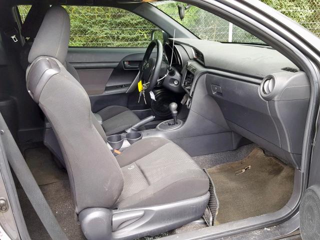 JTKJF5C75B3021543 - 2011 TOYOTA SCION TC ნაცრისფერი ფოტო 5