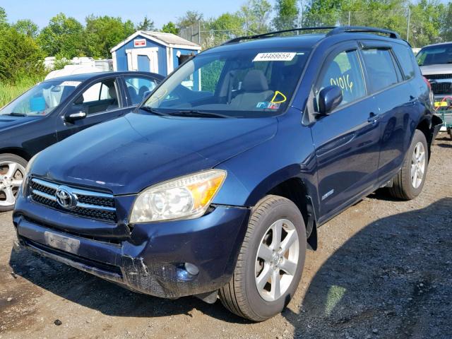 JTMBD31V065042477 - 2006 TOYOTA RAV4 LIMIT BLUE photo 2