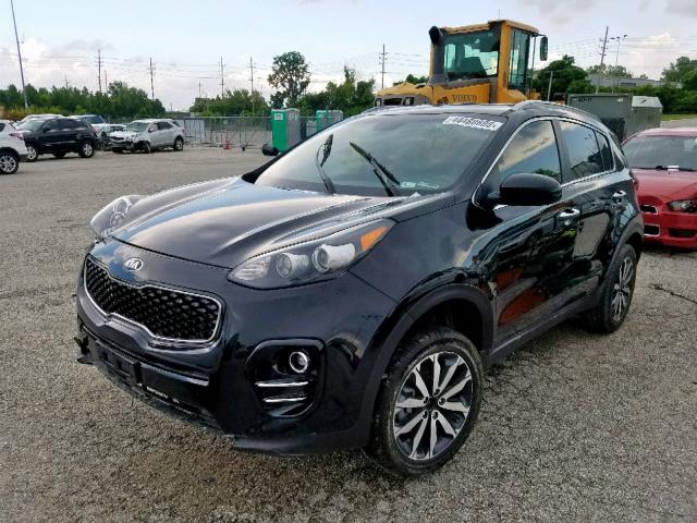 KNDPN3AC4H7166017 - 2017 KIA SPORTAGE E BLACK photo 2