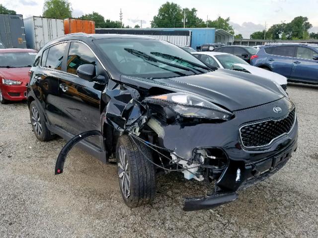 KNDPN3AC4H7166017 - 2017 KIA SPORTAGE E BLACK photo 9