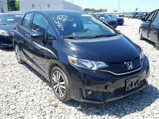 3HGGK5H81FM731415 - 2015 HONDA FIT EX BLACK photo 1