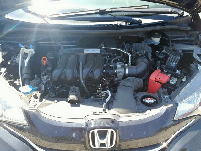 3HGGK5H81FM731415 - 2015 HONDA FIT EX BLACK photo 7