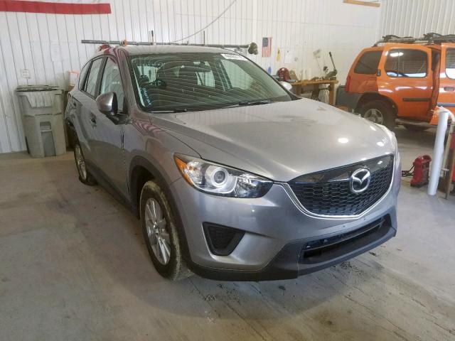 JM3KE2BE0E0407846 - 2014 MAZDA CX-5 SPORT GRAY photo 1