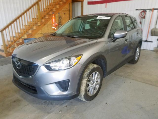 JM3KE2BE0E0407846 - 2014 MAZDA CX-5 SPORT GRAY photo 2