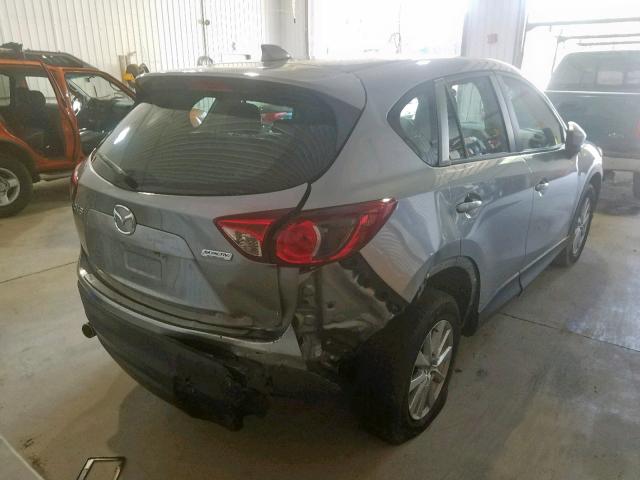 JM3KE2BE0E0407846 - 2014 MAZDA CX-5 SPORT GRAY photo 4