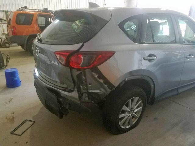 JM3KE2BE0E0407846 - 2014 MAZDA CX-5 SPORT GRAY photo 9