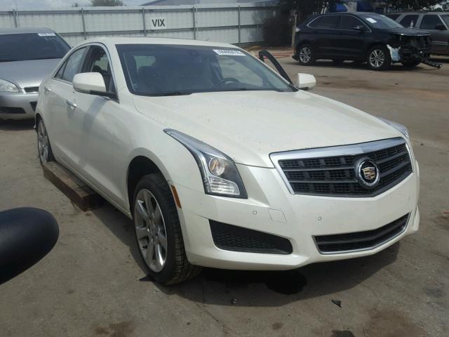 1G6AH5RX4D0131144 - 2013 CADILLAC ATS LUXURY WHITE photo 1