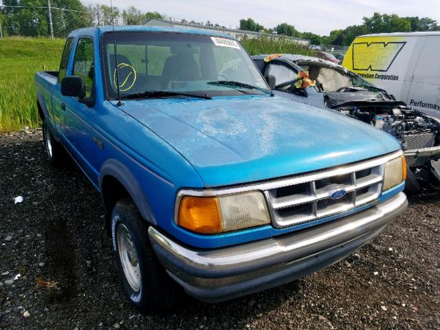 1FTCR15U7RTA90814 - 1994 FORD RANGER SUP BLUE photo 1