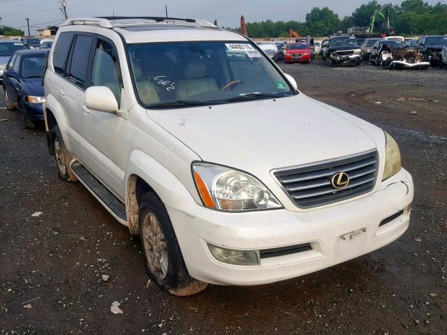 JTJBT20X740034223 - 2004 LEXUS GX 470 WHITE photo 1