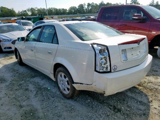 1G6DP577070184883 - 2007 CADILLAC CTS HI FEA WHITE photo 3