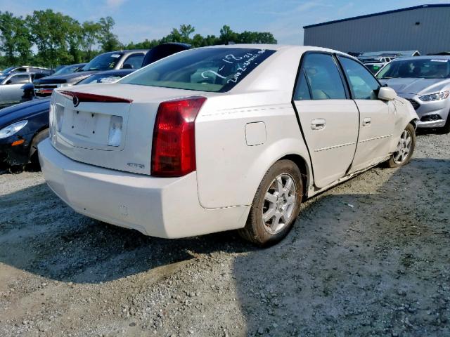 1G6DP577070184883 - 2007 CADILLAC CTS HI FEA WHITE photo 4