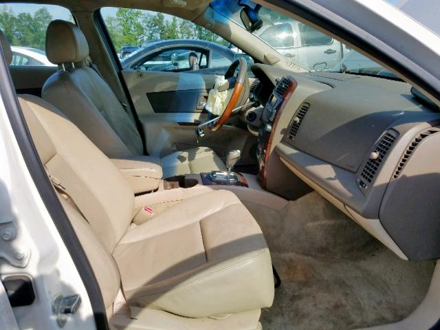 1G6DP577070184883 - 2007 CADILLAC CTS HI FEA WHITE photo 5