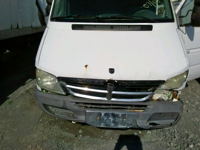 WD0BD644365941880 - 2006 DODGE SPRINTER 2 WHITE photo 7