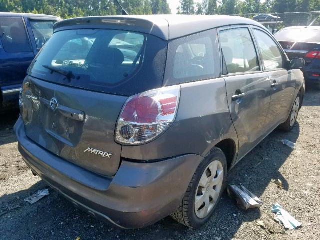 2T1KR32E55C434128 - 2005 TOYOTA MATRIX 灰色 照片 4