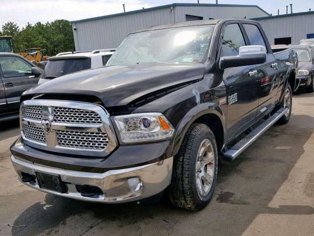 1C6RR7VT0ES211016 - 2014 RAM 1500 LARAM BLACK photo 2