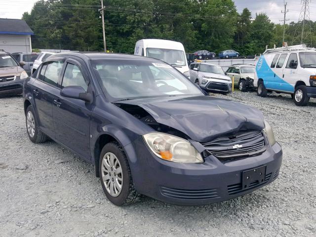 1G1AT58H097215314 - 2009 CHEVROLET COBALT LT GRAY photo 1