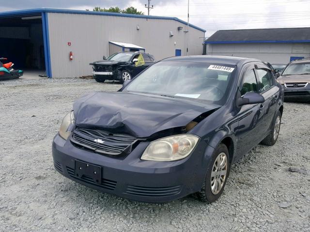 1G1AT58H097215314 - 2009 CHEVROLET COBALT LT GRAY photo 2