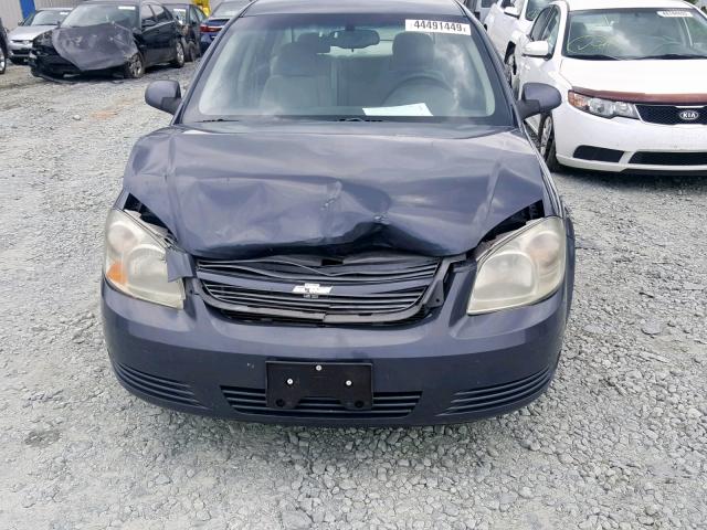 1G1AT58H097215314 - 2009 CHEVROLET COBALT LT GRAY photo 9