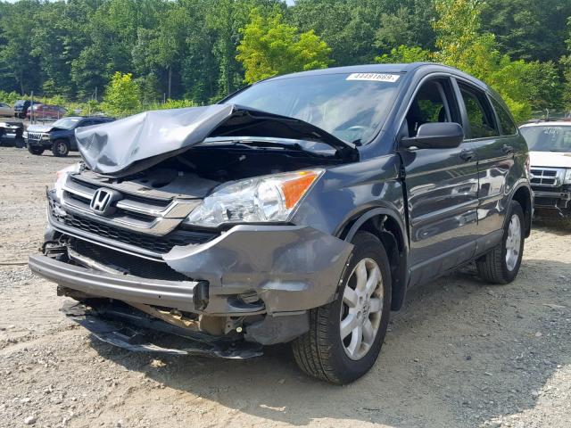 5J6RE4H48BL066539 - 2011 HONDA CR-V SE GRAY photo 2