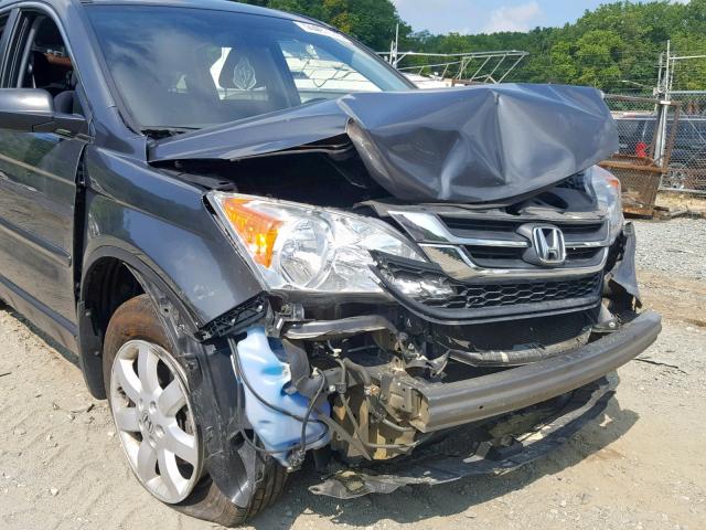 5J6RE4H48BL066539 - 2011 HONDA CR-V SE GRAY photo 9