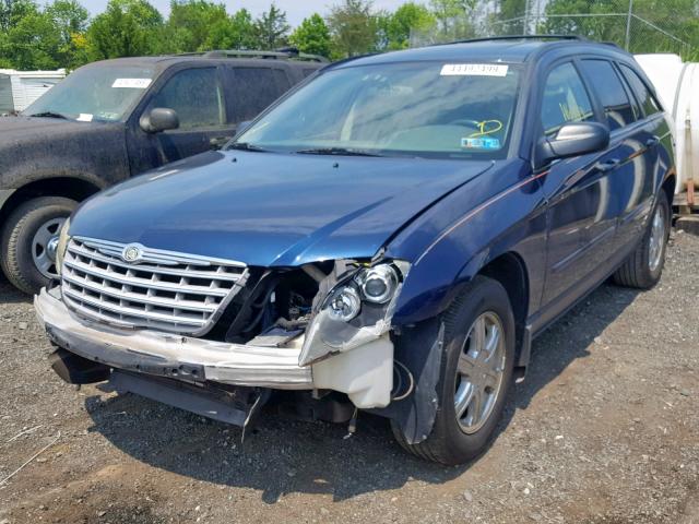 2C8GF68484R523056 - 2004 CHRYSLER PACIFICA BLUE photo 2