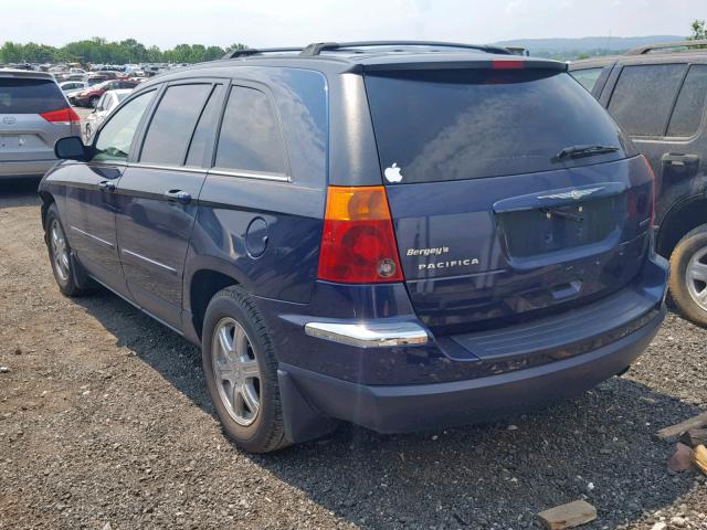 2C8GF68484R523056 - 2004 CHRYSLER PACIFICA BLUE photo 3