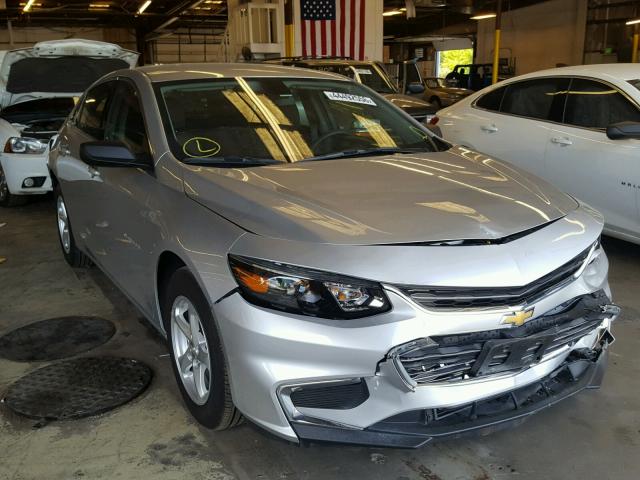 1G1ZB5ST7HF293323 - 2017 CHEVROLET MALIBU LS ნაცრისფერი ფოტო 1
