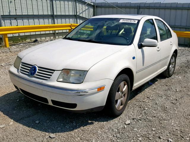 3VWSK69M74M067660 - 2004 VOLKSWAGEN JETTA GLS WHITE photo 2