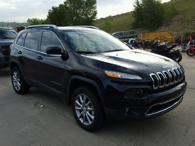 1C4PJMDB7JD532239 - 2018 JEEP CHEROKEE L BLACK photo 1