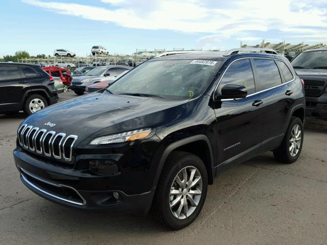 1C4PJMDB7JD532239 - 2018 JEEP CHEROKEE L BLACK photo 2