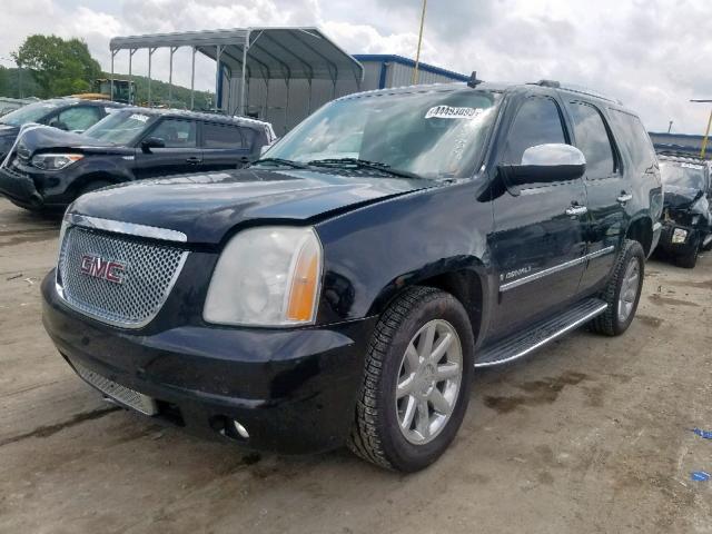 1GKFK03299R266504 - 2009 GMC YUKON DENA BLACK photo 2