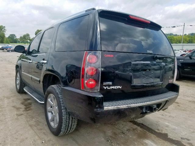 1GKFK03299R266504 - 2009 GMC YUKON DENA BLACK photo 3