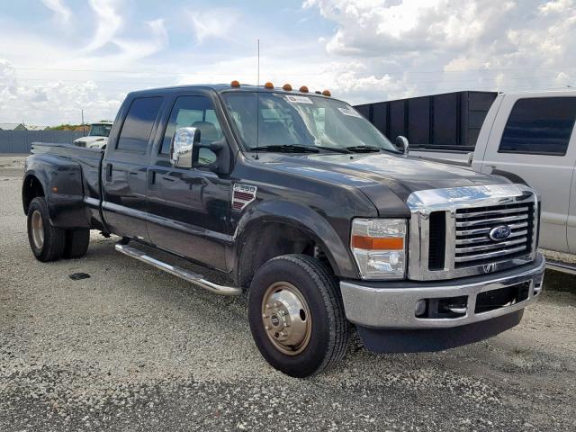 1FTWW33R88ED35588 - 2008 FORD 350 CREWCB BROWN photo 1