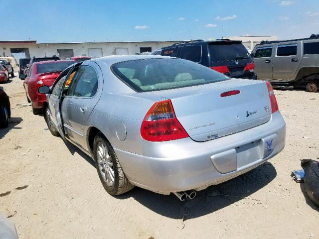 2C3HE66G61H570775 - 2001 CHRYSLER 300M SILVER photo 3