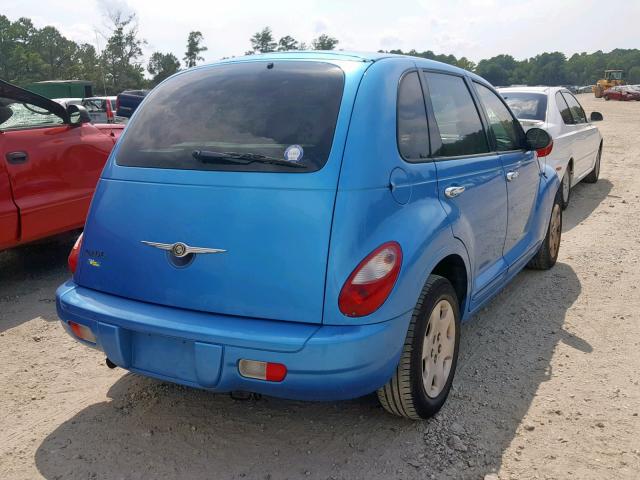 3A8FY48B38T163023 - 2008 CHRYSLER PT CRUISER BLUE photo 4