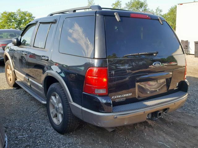 1FMDU74W43ZA08935 - 2003 FORD EXPLORER E BLACK photo 3