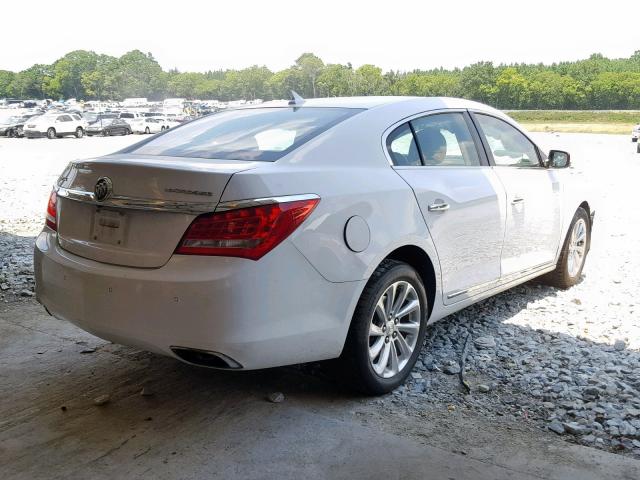 1G4GB5G38EF215521 - 2014 BUICK LACROSSE WHITE photo 4