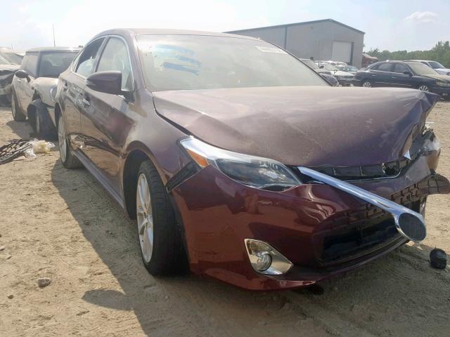 4T1BK1EB4DU077791 - 2013 TOYOTA AVALON BAS BURGUNDY photo 1