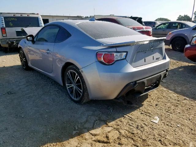 JF1ZNAA16F9706311 - 2015 TOYOTA SCION FR-S SILVER photo 3