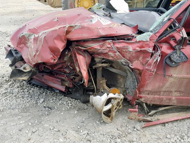 1G2WP52K6YF276956 - 2000 PONTIAC GRAND PRIX RED photo 10