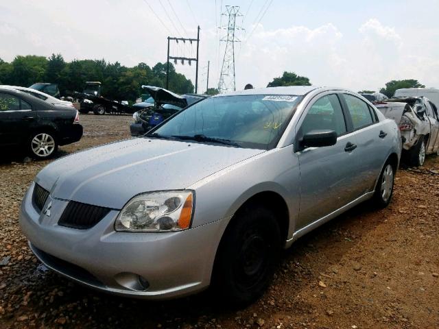 4A3AB26F84E091501 - 2004 MITSUBISHI GALANT DE SILVER photo 2